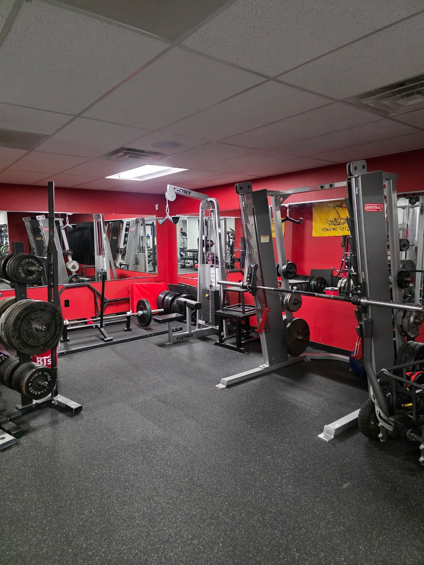 Strength machines at The Studio